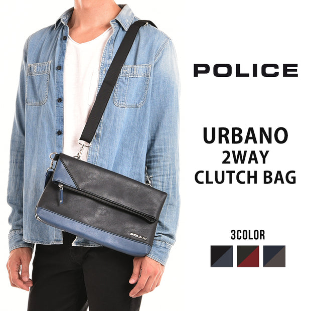 POLICE ポリス URBANO アルバーノ クラッチバッグ ショルダーバッグ PA-62003 1029