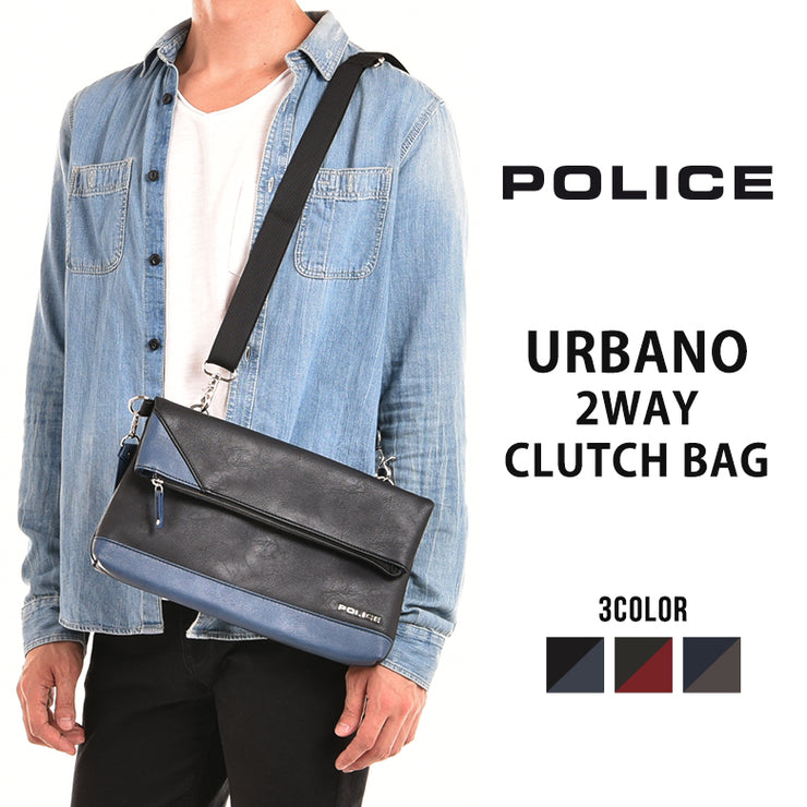 POLICE ポリス URBANO アルバーノ クラッチバッグ ショルダーバッグ PA-62003 1029