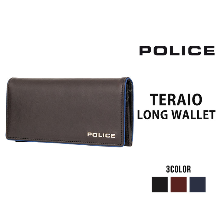 POLICE ポリス TERAIO テライオ 長財布 財布 PA-70002