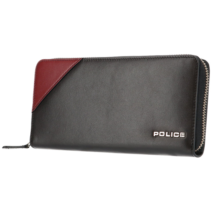 POLICE ポリス URBANO アルバーノ ラウンドファスナー長財布 PA-70103