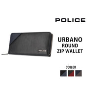 POLICE ポリス URBANO アルバーノ ラウンドファスナー長財布 PA-70103