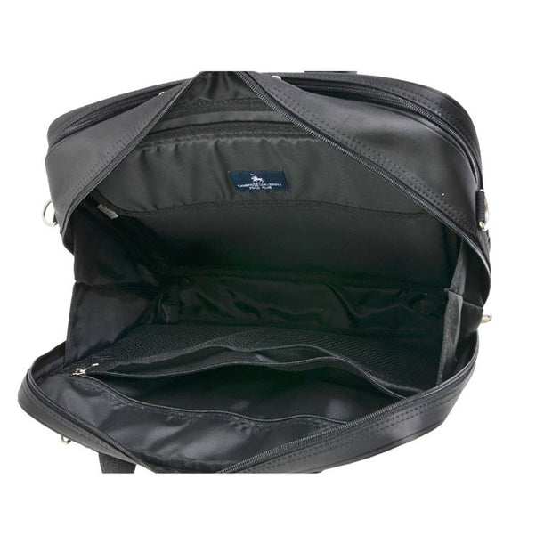 POLOCLUB C.U.P.C ポロクラブ バッグ A4サイズ 13.3インチワイドPC収納可能 2WAYビジネスバッグ PO-4662 ブラック
