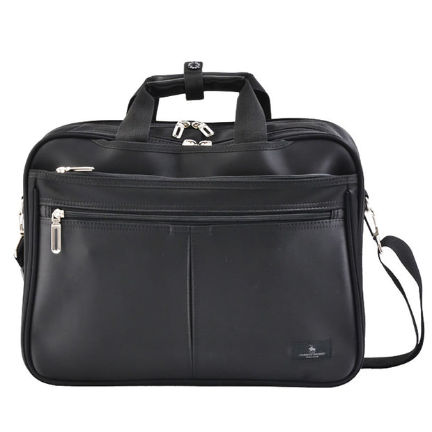 POLOCLUB C.U.P.C ポロクラブ バッグ A4サイズ 13.3インチワイドPC収納可能 2WAYビジネスバッグ PO-4662 ブラック