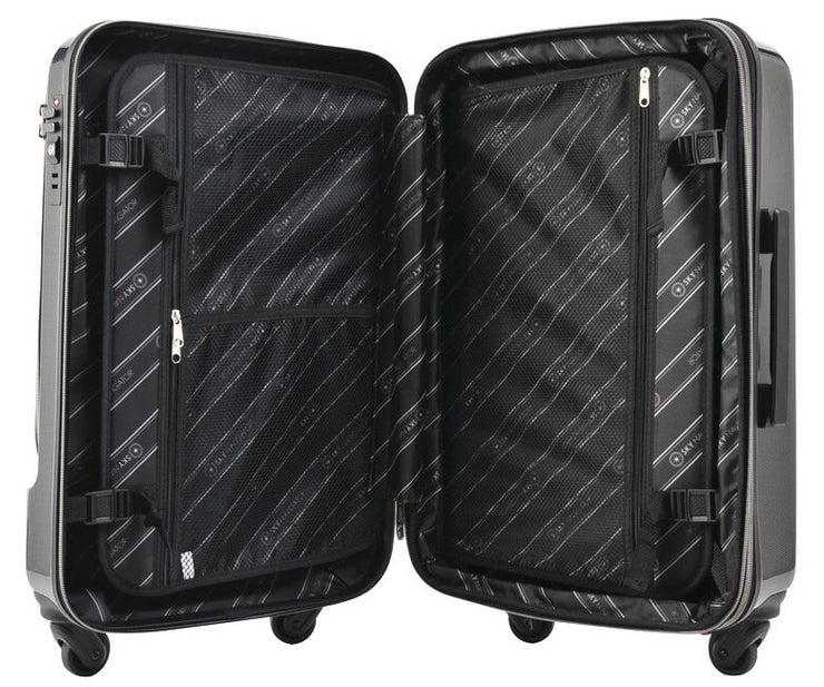 スカイナビゲーター スーツケース SKY NAVIGATOR フロントタテ開き TSAロック搭載 ハードキャリー 4輪 52L＋6L 3日 4日用 57cm SK-0685-57 全12カラー