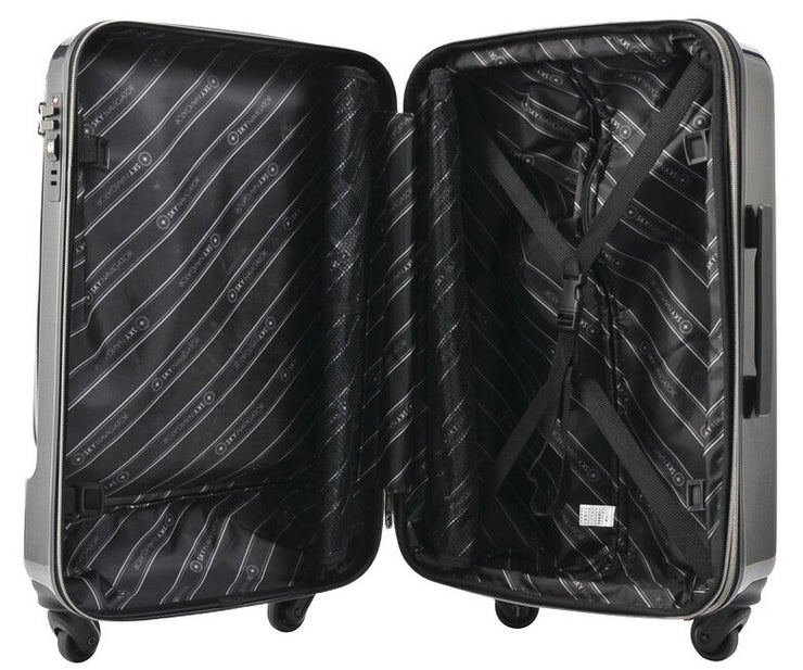 スカイナビゲーター スーツケース SKY NAVIGATOR フロントタテ開き TSAロック搭載 ハードキャリー 4輪 52L＋6L 3日 4日用 57cm SK-0685-57 全12カラー