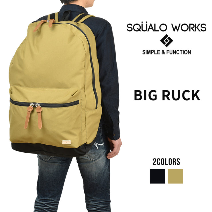 スクアーロ ワークス SQUALO WORKS ビッグリュックサック デイパック スクアーロワークス リュック バックパック メンズ 旅行 大容量 SW-BG001