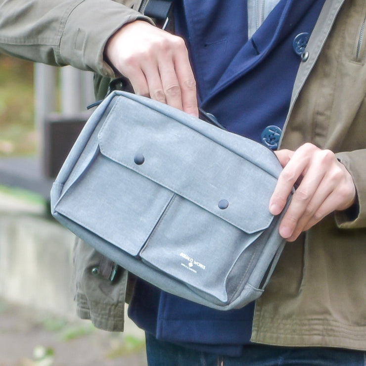 SQUALO WORKS スクアーロ ワークス MINI SHOULDER BAG スクアーロワークス ミニショルダーバッグ SW-MD01-001