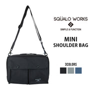 SQUALO WORKS スクアーロ ワークス MINI SHOULDER BAG スクアーロワークス ミニショルダーバッグ SW-MD01-001