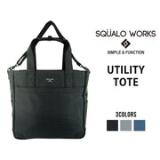 SQUALO WORKS スクアーロ ワークス UTILITY TOTE スクアーロワークス トートバッグ SW-MD01-005