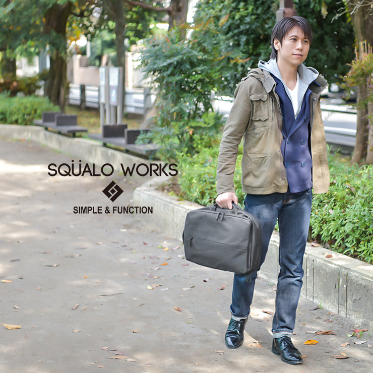 SQUALO WORKS スクアーロ ワークス 3WAY BAG スクアーロワークス リュックサック バックパック SW-MD01-007