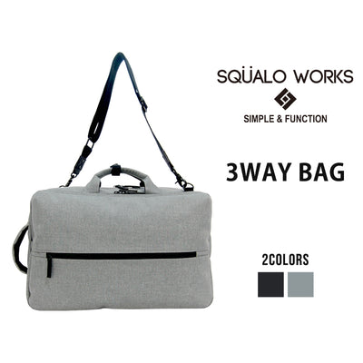 SQUALO WORKS スクアーロ ワークス 3WAY BAG スクアーロワークス リュックサック バックパック SW-MD01-007