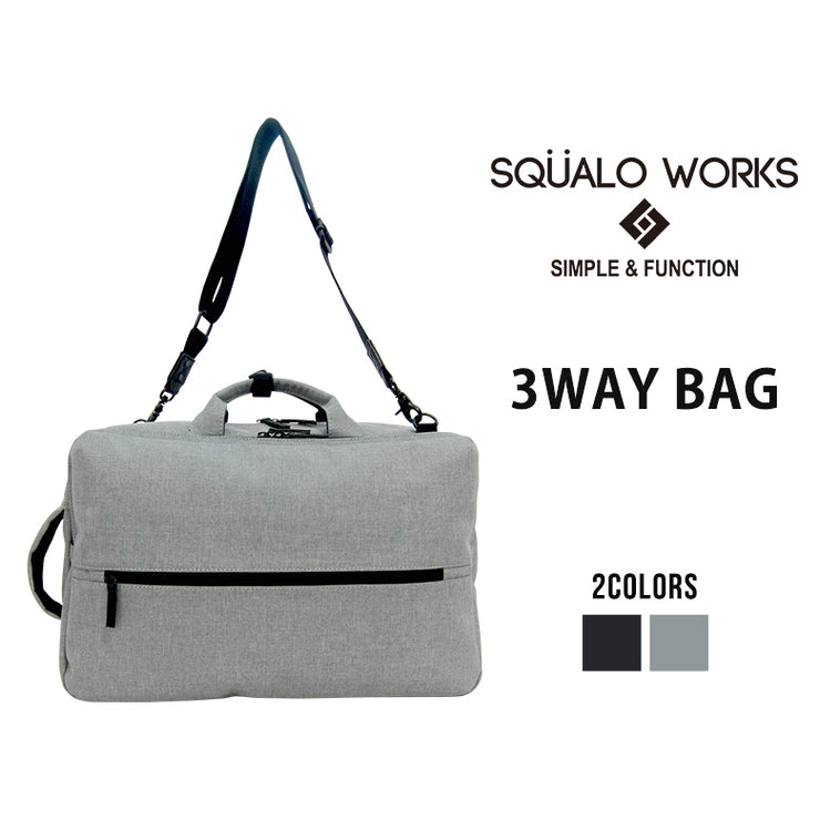 SQUALO WORKS スクアーロ ワークス 3WAY BAG スクアーロワークス リュックサック バックパック SW-MD01-007