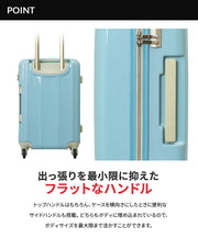 TRAVEL EARTH トラベルアース キャリーケース スーツケース 34L 日帰り 1泊 LCC対応 TE-0756-50